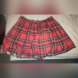 Polly & Esther flannel skirt